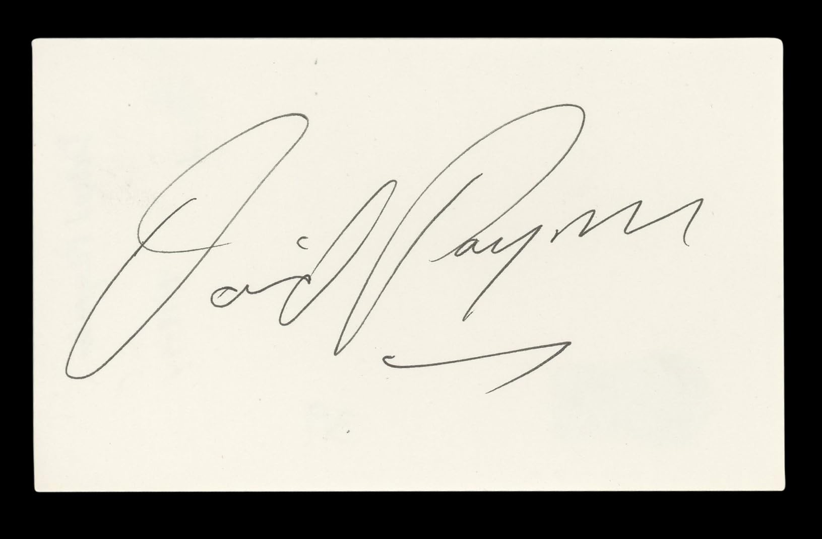 David Paymer Carpool Authentic Signed 3x5 Index Card Autographed BAS #BL96512