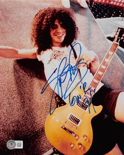 Slash Guns N' Roses Authentic Signed 8x10 Photo Autographed BAS #AC26889