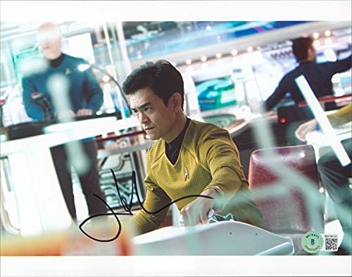 John Cho Star Trek Authentic Signed 8x10 Photo Autographed BAS #BA74131