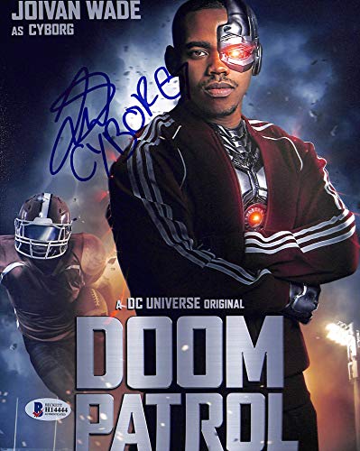 Joivan Wade Doom Patrol Authentic Signed 8x10 Photo Autographed BAS #H14444