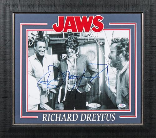 Richard Dreyfuss Jaws Authentic Signed 11x14 Framed Photo PSA/DNA #I27992