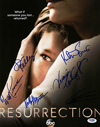 Resurrection Cast (6) Craven, Kelly + Signed Authentic 11X14 Photo PSA #W00418