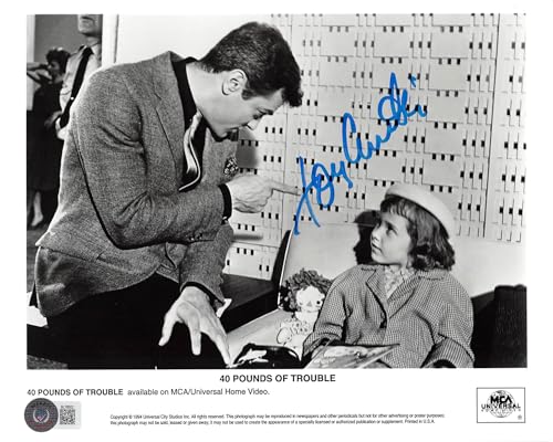 Tony Curtis 40 Pounds of Trouble Authentic Signed 8x10 Photo BAS #BL76502