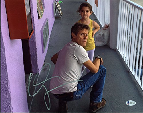 Willem Dafoe The Florida Project Authentic Signed 11x14 Photo BAS #D05749