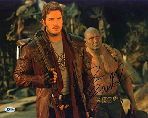 Dave Bautista Guardians of the Galaxy Authentic Signed 11x14 Photo BAS #X71070