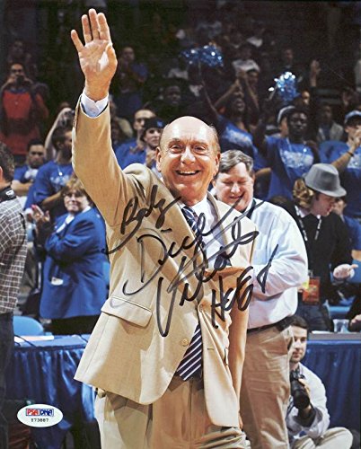 Dick Vitale "Baby HOF 08" Signed Authentic 8X10 Photo PSA/DNA #Y73887
