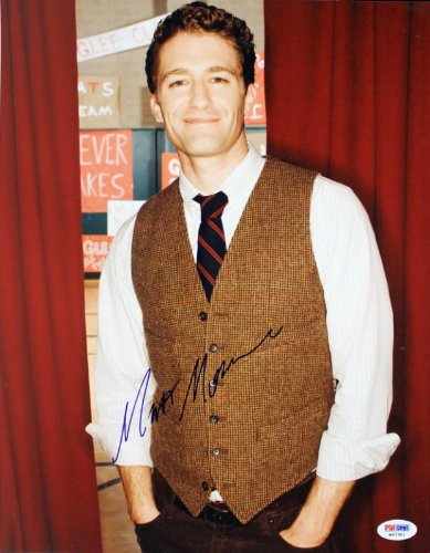 Matthew Morrison Glee Signed Authentic 11X14 Photo Autographed PSA/DNA #M97361
