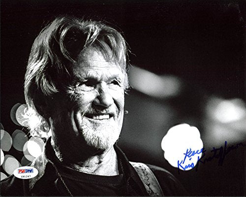 Kris Kristofferson Authentic Signed 8X10 Photo Autographed PSA/DNA #Z91247