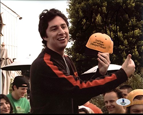 Zach Braff Arrested Development Authentic Signed 8X10 Photo BAS #B03640