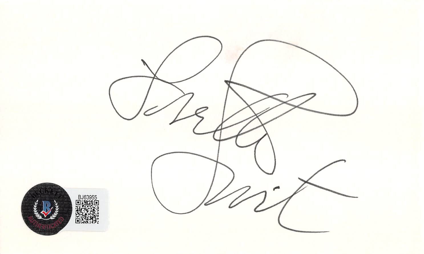 Loretta Swit M*A*S*H Authentic Signed 3x5 Index Card Autographed BAS #BJ63955