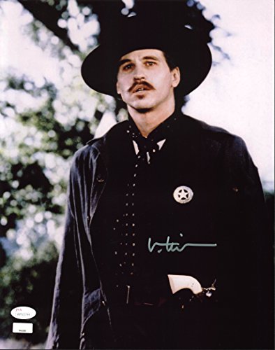 Val Kilmer Tombstone Authentic Signed 11X14 Photo Autographed JSA 2