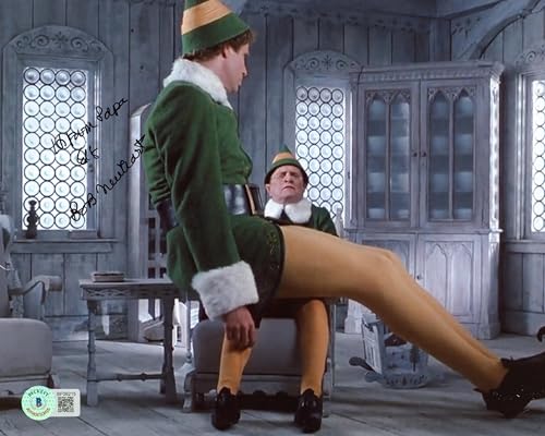 Bob Newhart Elf "Hi From Papa Elf" Authentic Signed 8x10 Photo BAS #BF06215
