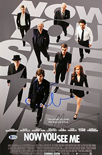 Isla Fisher & Mark Ruffalo Now You See Me Signed 12x18 Photo BAS #D07305
