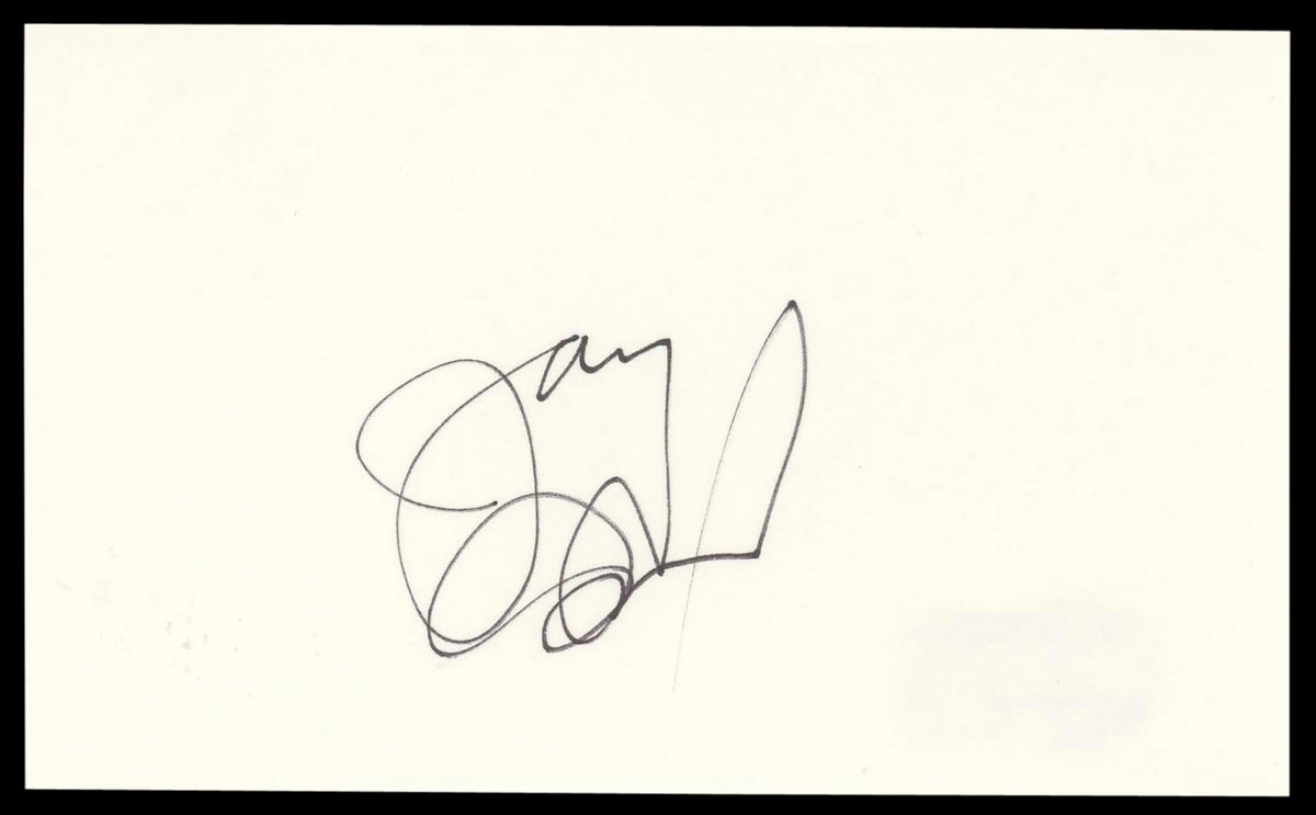 Jay Osmond Osmonds Authentic Signed 3x5 Index Card Autographed BAS #BL98829