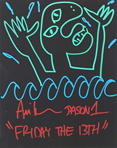 Ari Lehman "2x Inscribed" Signed 11x14 Canvas Hand-Drawn Sketch BAS Wit #WF59861