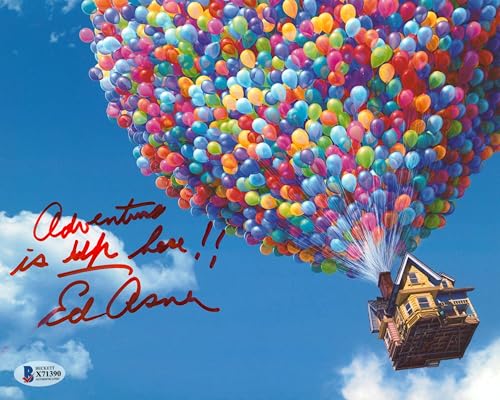 Ed Asner Up "Adventure Is Up" Authentic Signed 8x10 Photo BAS #X71390