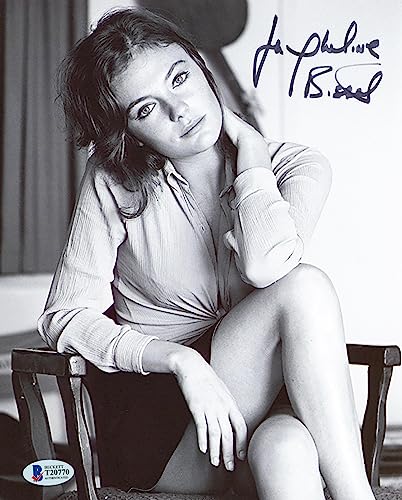 Jacqueline Bisset The Deep Signed 8x10 Black & White Sexy Photo BAS #T20770