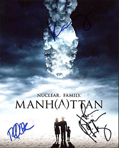 Manhattan Cast (3) Hickey, Brosnahan & Herbers Signed 8X10 Photo PSA/DNA #Y06766