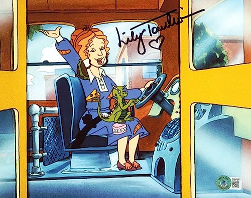 Lily Tomlin The Magic School Bus Authentic Signed 8x10 Photo BAS #BH049841