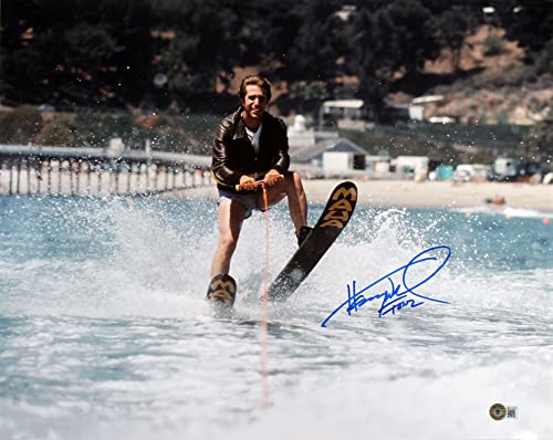 Henry Winkler Happy Days "Fonz" Signed 16x20 Jumping The Shark Photo BAS