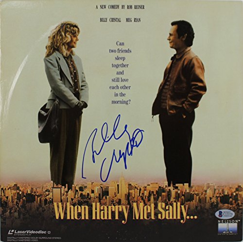 Billy Crystal Signed When Harry Met Sally Laserdisc Cover w/ Disc BAS #C15379
