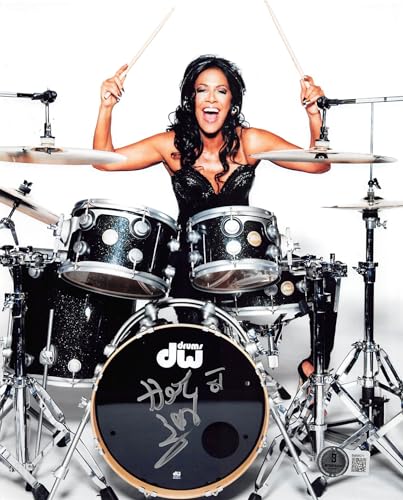 Sheila E. The George Duke Band Authentic Signed 8x10 Photo BAS #BM56571