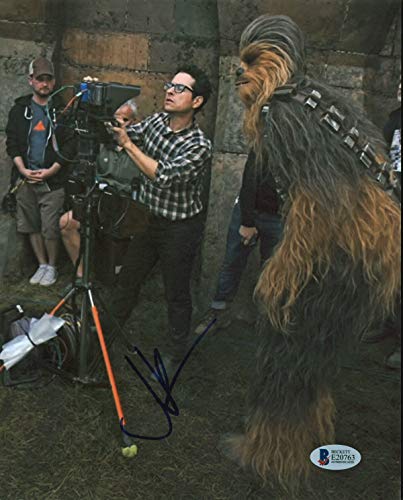 J.J. Abrams Star Wars The Force Awakens Authentic Signed 8x10 Photo BAS #E20763