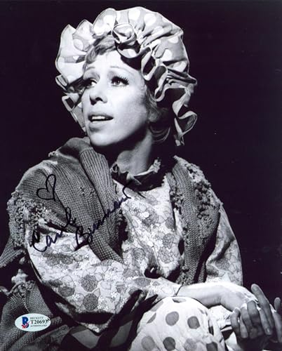 Carol Burnett Authentic Signed 8x10 Photo Autographed BAS #T20693