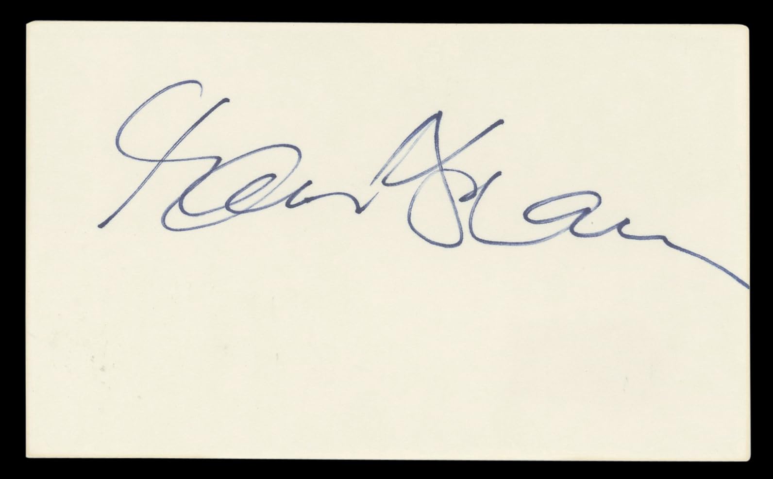 Maude Adams Peter Pan Authentic Signed 3x5 Index Card Autographed BAS #BL96918