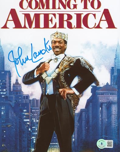 John Landis Coming to America Authentic Signed 8x10 Photo BAS #BC13733