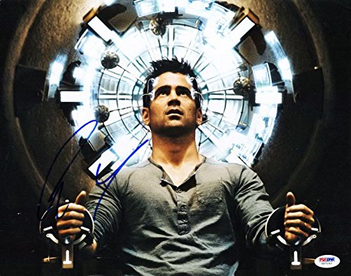 Colin Farrell Total Recall Signed Authentic 11X14 Photo PSA/DNA #V67163