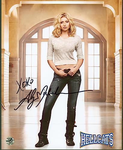Aly Michalka Hellcats "XOXO" Authentic Signed 8x10 Photo Wizard World
