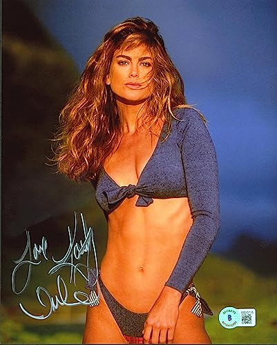 Kathy Ireland "Love" Authentic Signed 8x10 Sexy Photo Autographed BAS #BD20716