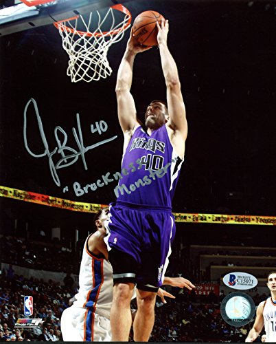 Kings Jon Brockman "Brockness Monster" Authentic Signed 8X10 Photo BAS #C15071