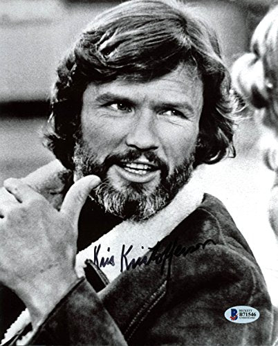 Kris Kristofferson Musician & Actor Authentic Signed 8X10 Photo BAS #B71546
