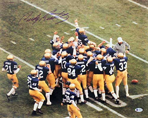 Notre Dame Rudy Ruettiger Authentic Signed 16x20 Photo Autographed BAS