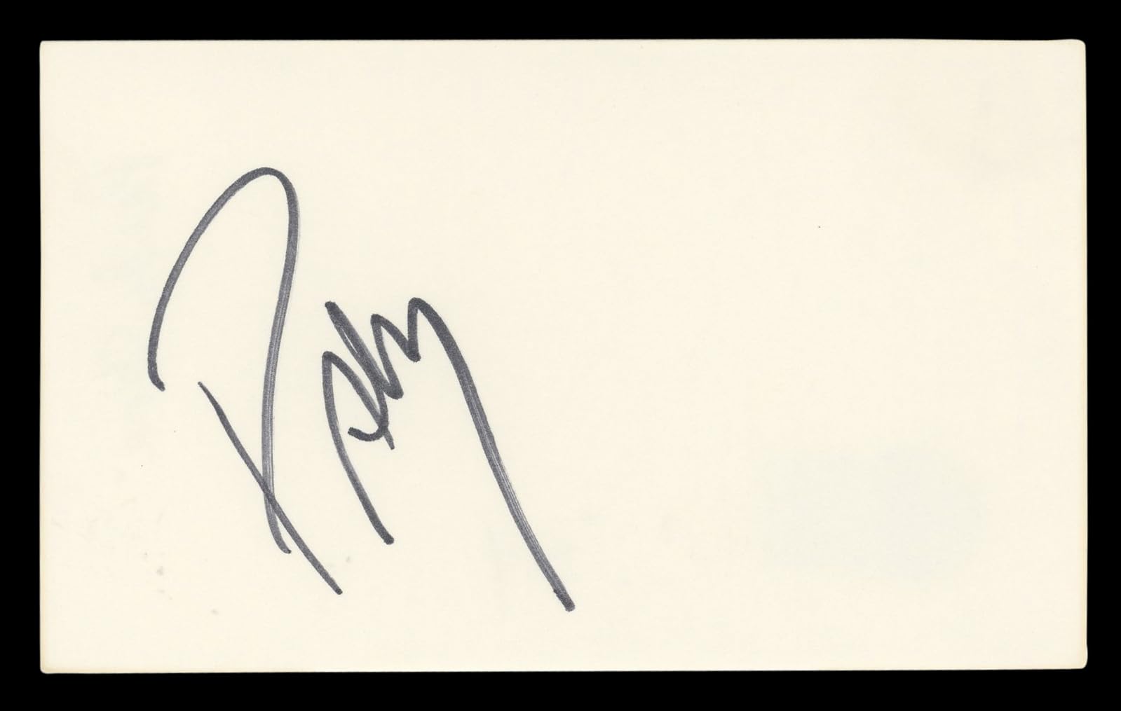 Pauly Shore Son in Law Authentic Signed 3x5 Index Card Autographed BAS #BL96637