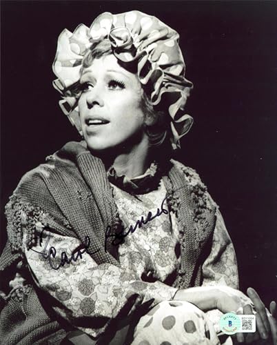 Carol Burnett Authentic Signed 8x10 Photo Autographed BAS #BD11054