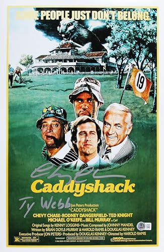 Chevy Chase Caddyshack "Ty Webb" Authentic Signed 12x18 Photo BAS #1W385985