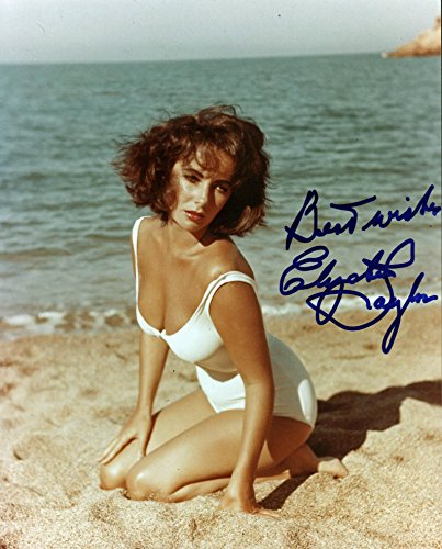 Elizabeth Taylor Suddenly Last Summer Authentic Signed 8X10 Photo PSA/DNA G57711