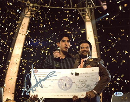 Dev Patel Slumdog Millionaire Authentic Signed 11X14 Photo BAS #B38794