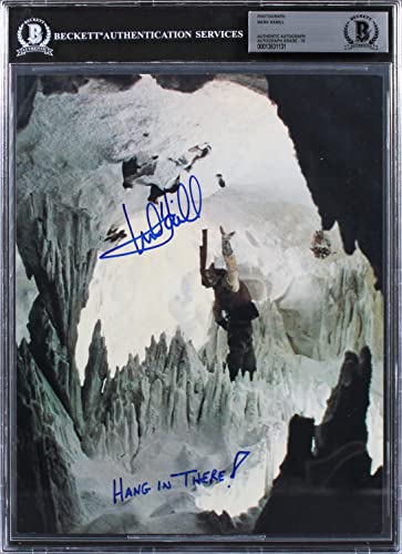 Mark Hamill Star Wars Authentic Signed 8x10 Photo Auto Graded 10! BAS Slabbed