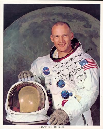 Edwin Buzz Aldrin Apollo 11 "Best Wishes" Signed 8x10 Photo BAS #AD64297