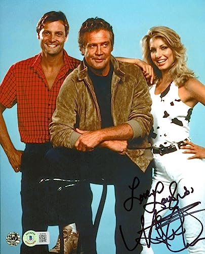 Heather Thomas The Fall Guy "Love & Laughs" Signed 8x10 Photo BAS #BJ08764