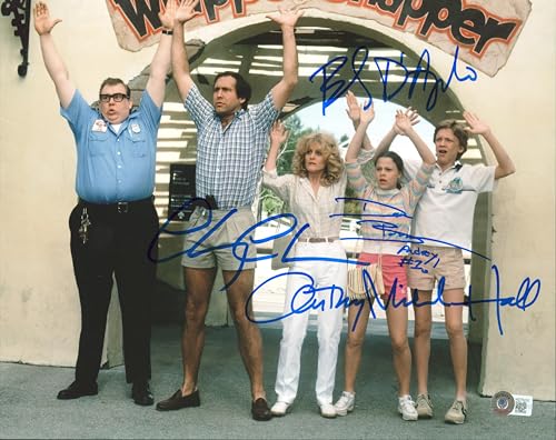 Vacation (4) Chase, D'Angelo, Hall & Barron Signed 11x14 Photo BAS Witnessed 8