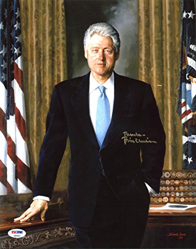 Bill Clinton Authentic Signed 11X14 Photo Autographed PSA/DNA #AB04421