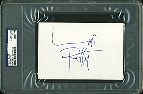 Lori Petty Authentic Signed 4X6 Index Card Autographed PSA/DNA Slabbed