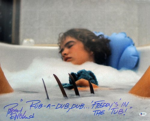 Robert Englund Nightmare On Elm St "Rub-A -Dub, Dub" Signed 16X20 Photo BAS