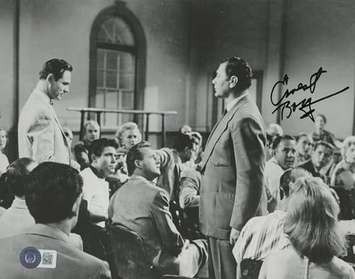 Ernest Borgnine McHale's Navy Authentic Signed 8x10 Photo BAS #BL44617