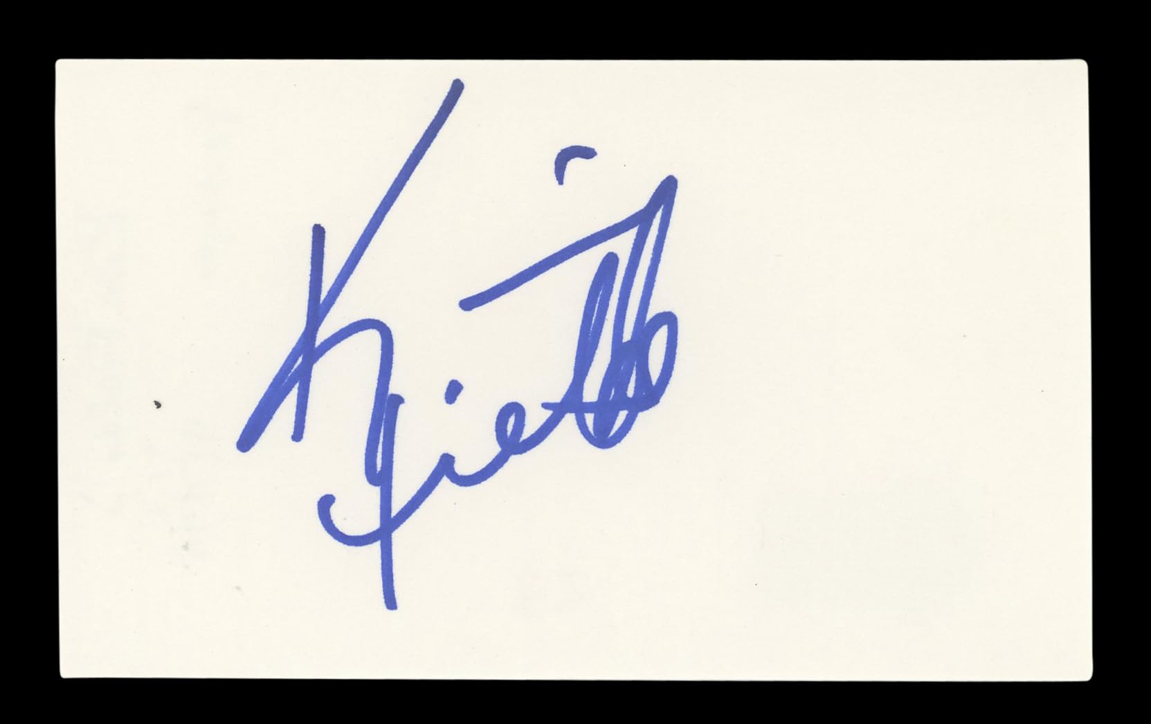 Kim Fields The Facts of Life Signed 3x5 Index Card Autographed BAS #BL96616